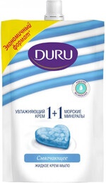 Жидкое крем-мыло Duru 1+1 увлажняющий крем & морские минералы 450 мл