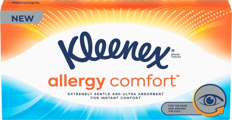 Салфетки бумажные KLEENEX Allergy Comfort, 56шт Великобритания, 56 шт
