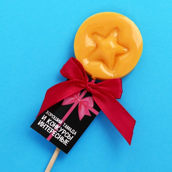 Леденец «Хороший тамада»: игра в кальмара (звезда), 25 г