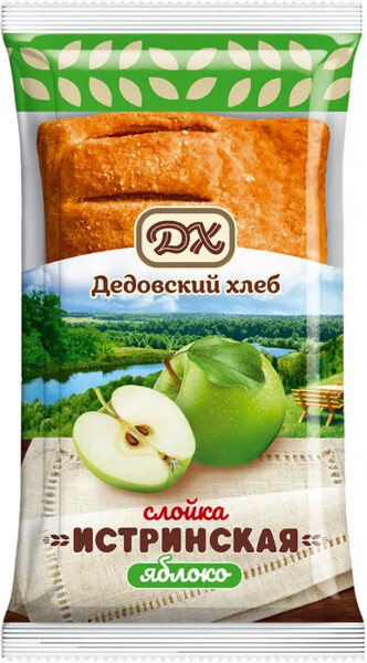 Слойка Дедовский хлеб Истринская с яблоком 70 г