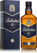 Виски Ballantine's 12 Years Old blended scotch whisky (gift box) 0.7л