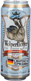 Пиво Wolpertinger безалкогольное 0% 500мл