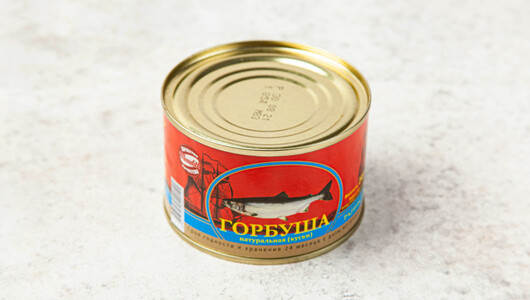 Горбуша натуральная, 245 г