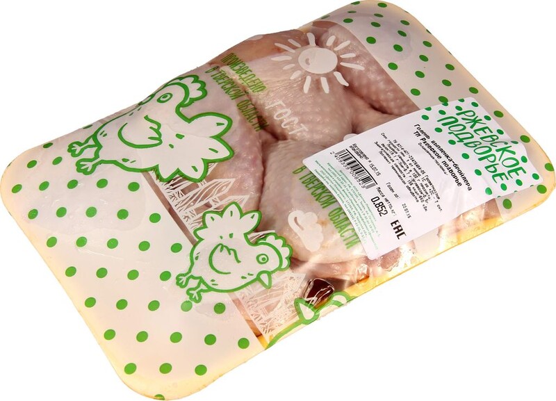 Голень цыпленка-бройлера охлажденная в/у РЖЕВСКОЕ ПОДВОРЬЕ