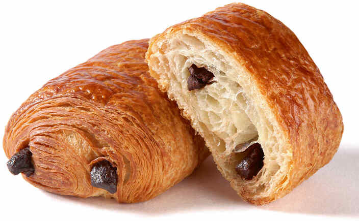 Мини-слойки Delifrance Пан о Шоколя замороженные, 25г x 160шт