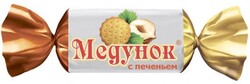 Конфеты  «Славянка» Медунок  карамель арахис печенье, вес
