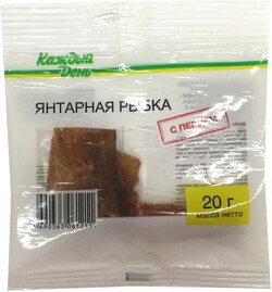 Рыбка янтарная «Каждый День» с перцем, 20 г