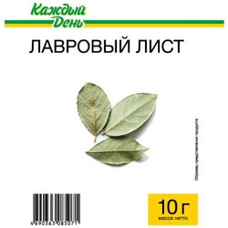 Лавровый лист «Каждый День», 10 г