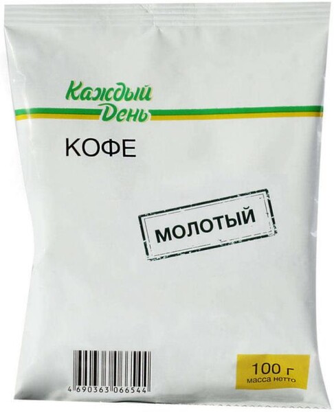 Кофе молотый «Каждый День», 100 г