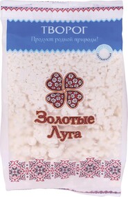 Творог Золотые луга обезжиренный, 350 г