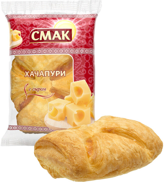 Слойка СМАК Хачапури с сыром, 80г Россия, 80 г