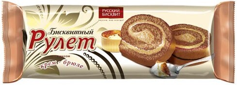 Рулет Свитлэнд с крем-брюле, 500 г