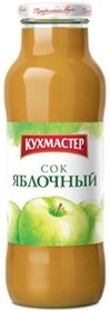 Сок яблочный, Кухмастер, 700 мл., Стекло