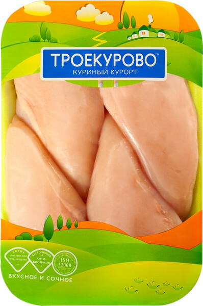 Филе куриное ТРОЕКУРОВО, весовое Россия 