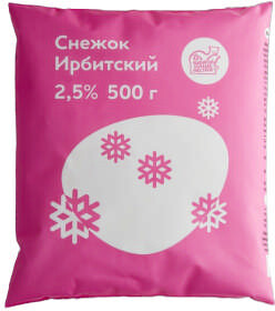 БЗМЖ СНЕЖОК 2,5% 500Г П/П (ПАРТНЕРЪ)