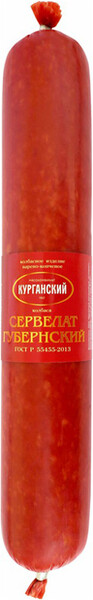 Колбаса Курганский стандарт Сервелат Губернский варено-копченый, 350 г
