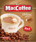 Кофе растворимый MacCoffee 3в1 Карамель, 18 г