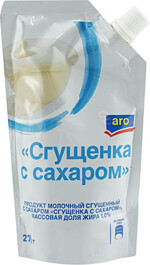 Сгущенное молоко Aro с сахаром 1% 270 г