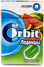 Леденцы Orbit сочный арбуз освежающие 35г