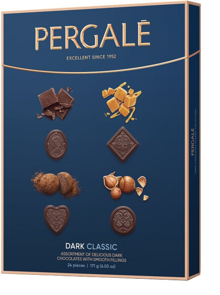 Набор конфет Pergale из тёмного шоколада, 171 г