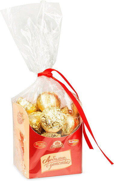 Шоколадные конфеты «Золотые купола», «РотФронт», 305 г, Россия