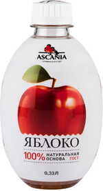 Напиток Ascania яблоко сильногазированный