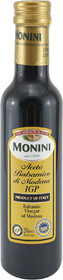 Уксус Monini BIO Balsamic vinegar of Modena Винный бальзамический из Модены орг. продукт, 0,25л