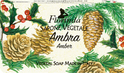Мыло Florinda Новогоднее волшебство, Амбра 100 гр