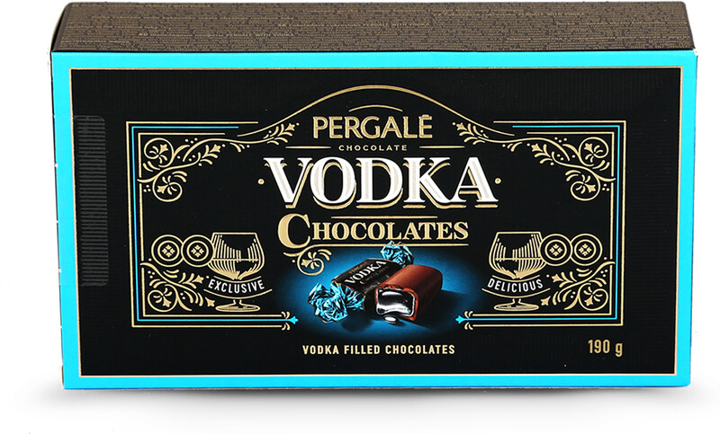 Конфеты Pergale Vodka шоколадные 190г