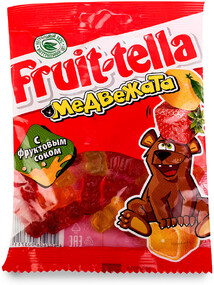 Fruittella Медвежата жевательный мармелад, 70 г
