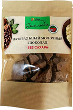 Натуральный шоколад Newa Nutrition молочный без сахара, 100 г