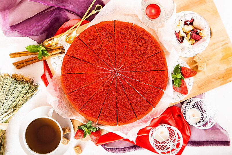 Торт Красный Вельвет BAKER'S BOUTIQUE, 1,7 кг X 1 штука