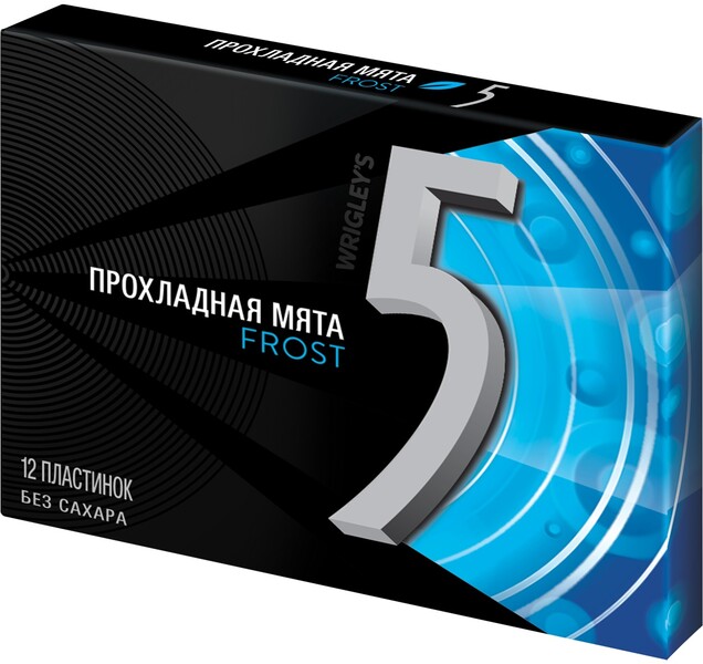 Жевательная резинка Five 5 Frost Прохладная мята