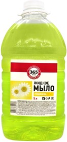 Жидкое мыло 365 ДНЕЙ Ромашка, 5л Россия, 5000 мл