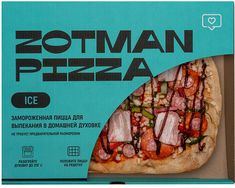  Пицца Zotman Баварская мясная 465&nbsp;г 