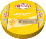 Плавленый сыр President Мааздам треугольники 45% 140 г бзмж