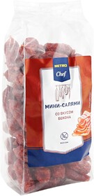 Колбаски Metro Chef Мини-салями со вкусом бекона сырокопченые 500 г