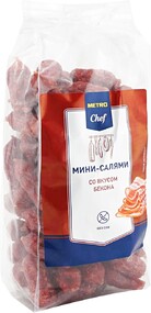 Колбаски Metro Chef Мини-салями со вкусом бекона сырокопченые 500 г