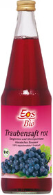 Eos Bio Сок Виноградный красный, стеклянная бутылка 700 мл