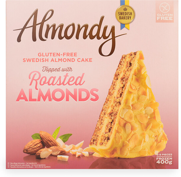 Торт Almondy Миндальный 400г Швеция, БЗМЖ
