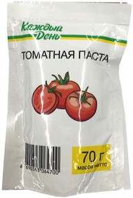 Томатная паста «Каждый День», 70 г