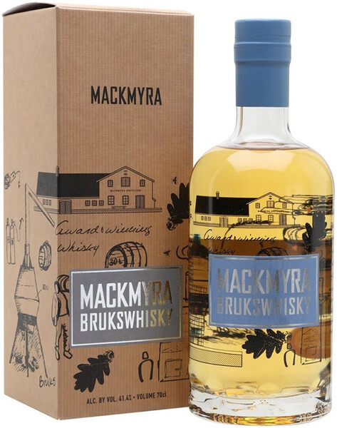 Виски шведский Mackmyra Brukswhisky Single Malt, 0.7 L