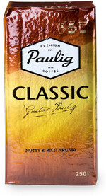 Кофе Paulig Classic молотый в вакуумной упаковке 250 г