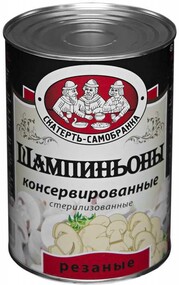 Шампиньоны резаные СКАТЕРТЬ-САМОБРАНКА, 3100мл X 1 штука