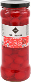 Вишня коктейльная RIOBA консервированная, 560г X 1 штука
