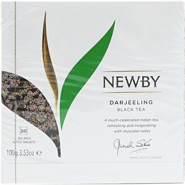 Чай черный Newby Darjeeling в пакетиках 2 г 50 шт
