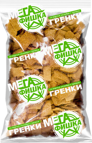 Фишка / Гренки ржаные со вкусом холодца и хрена