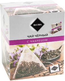 Чай Rioba черный с чабрецом