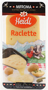 Сыр полутвердый Heidi Раклет Raclette slices 50% бзмж 200 г