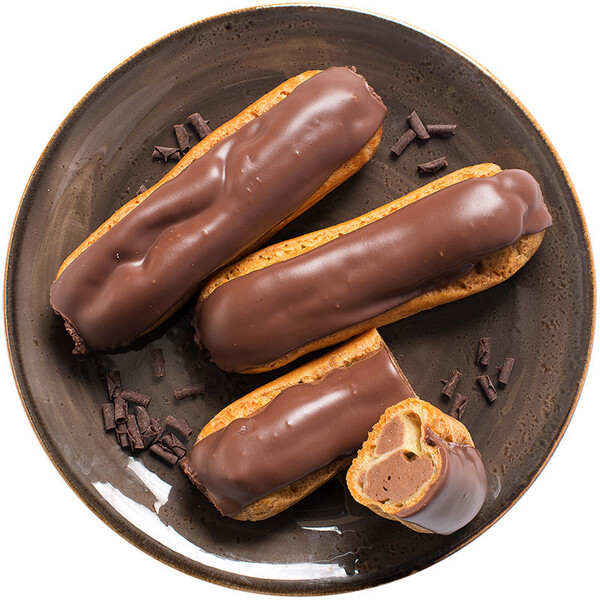 Пирожное «Эклер с шоколадной начинкой от шеф-кондитера АВ», 70 г